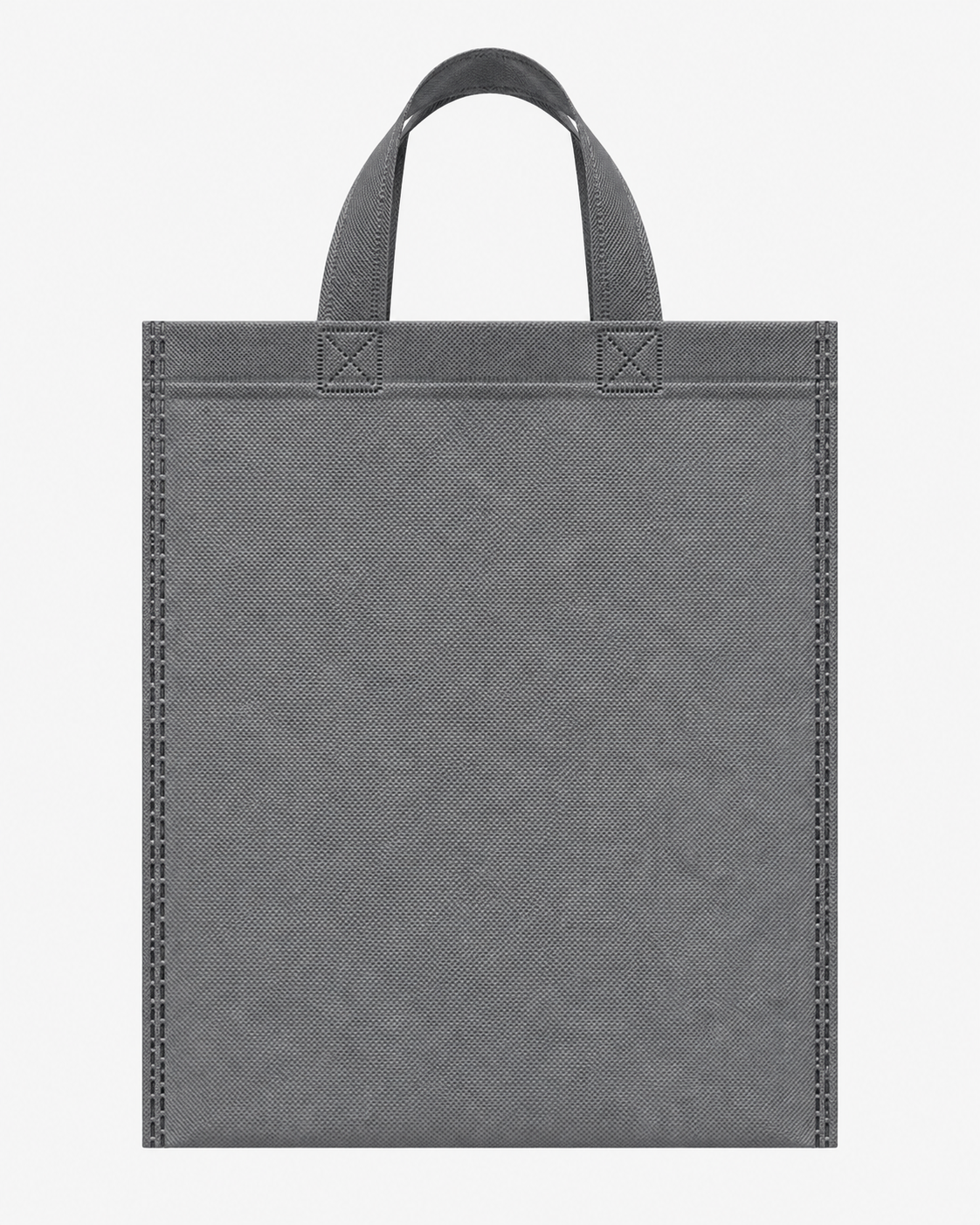Bolsa Plana Gris Perla