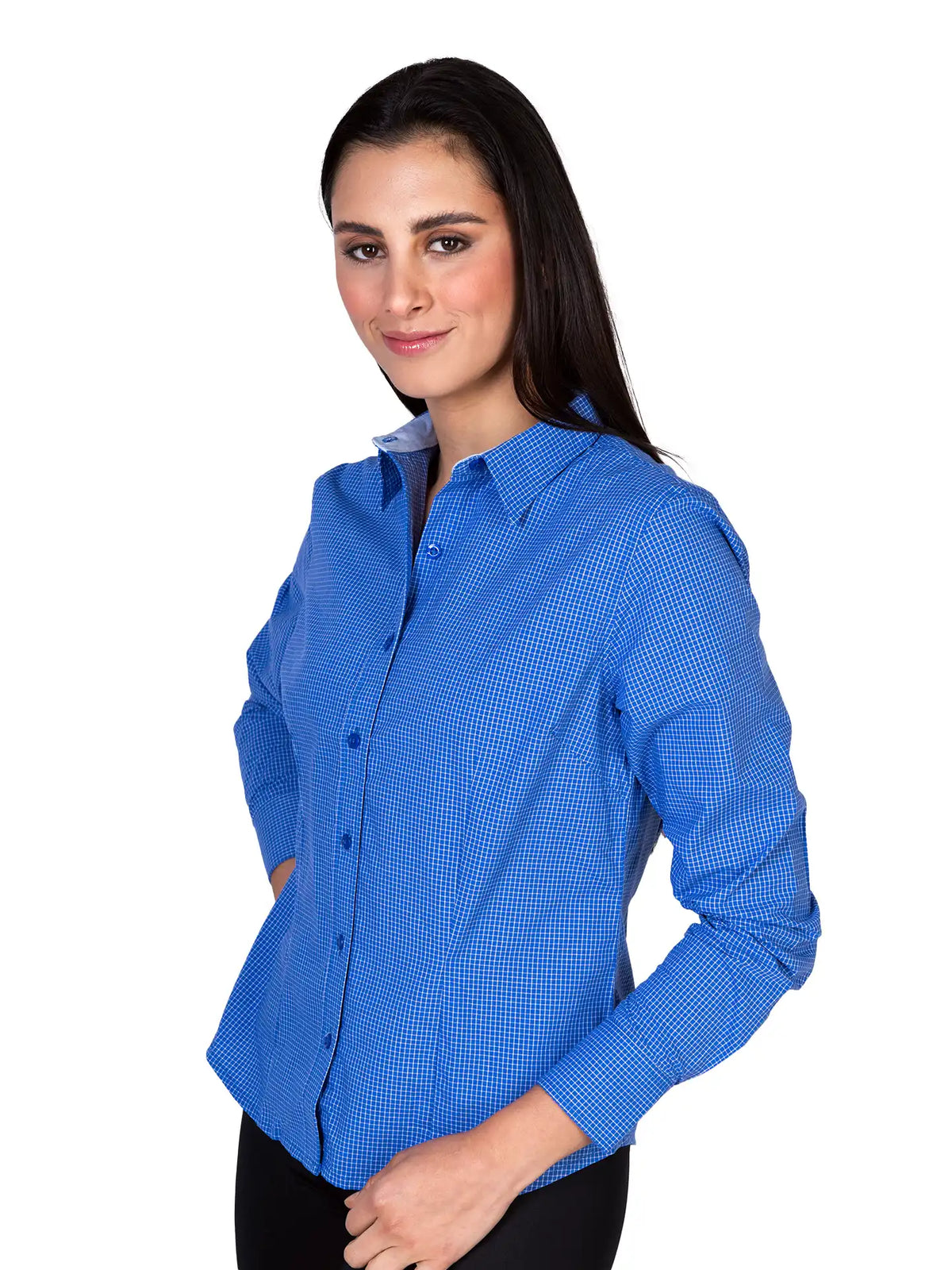 Camisa – Dama – Manga larga – Capri ‑ Francia