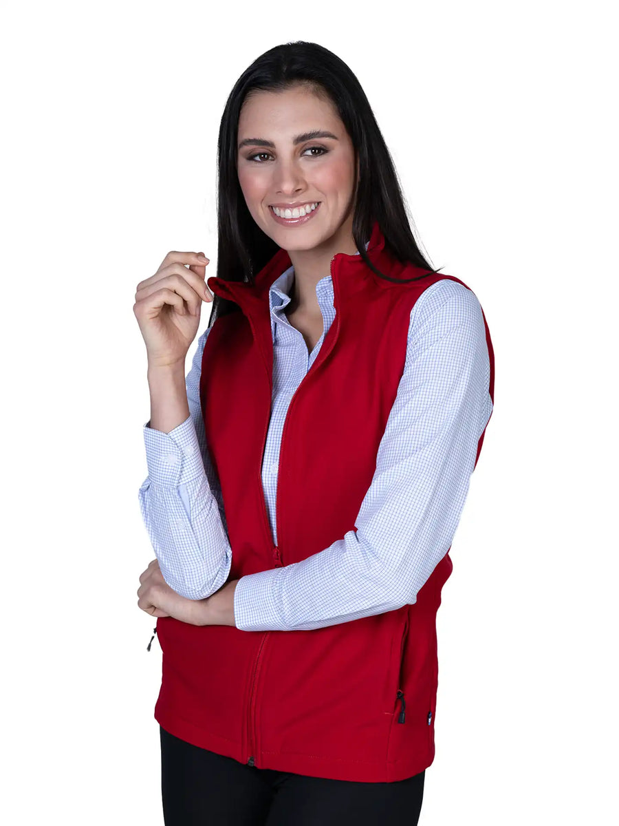 Chaleco Soft Shell – Dama – Colores básicos – Cherry 400