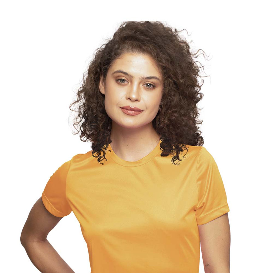 Playera Cuello Redondo – Dama – Manga Corta – Colores de línea – Mango 430