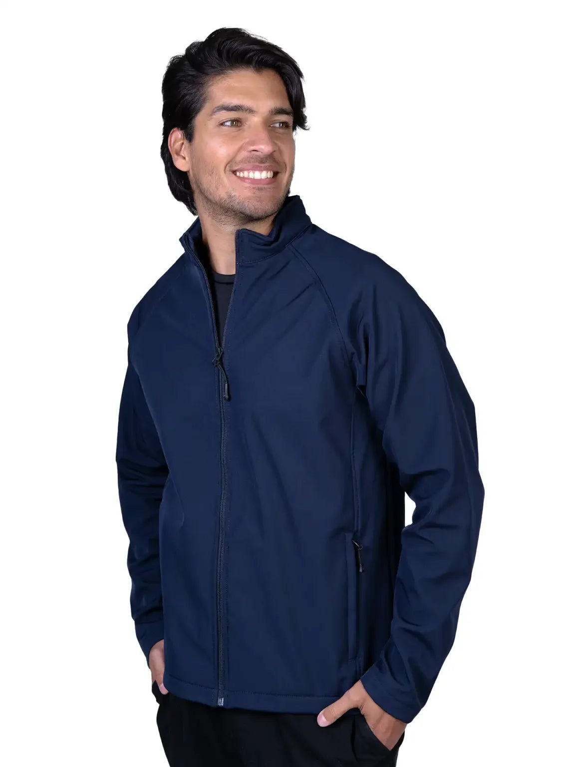 Chamarra Soft Shell - Caballero - Colores básicos - Marino 300