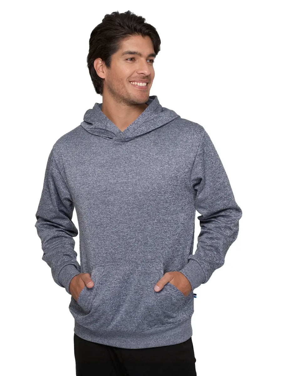 Hoodie - Unisex - Colores jaspe - Marino 710