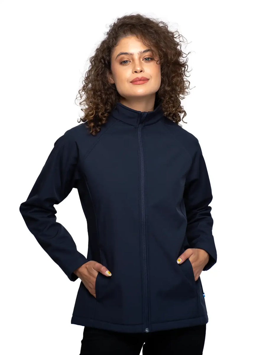 Chamarra Soft Shell - Dama - Colores básicos - Negro 200