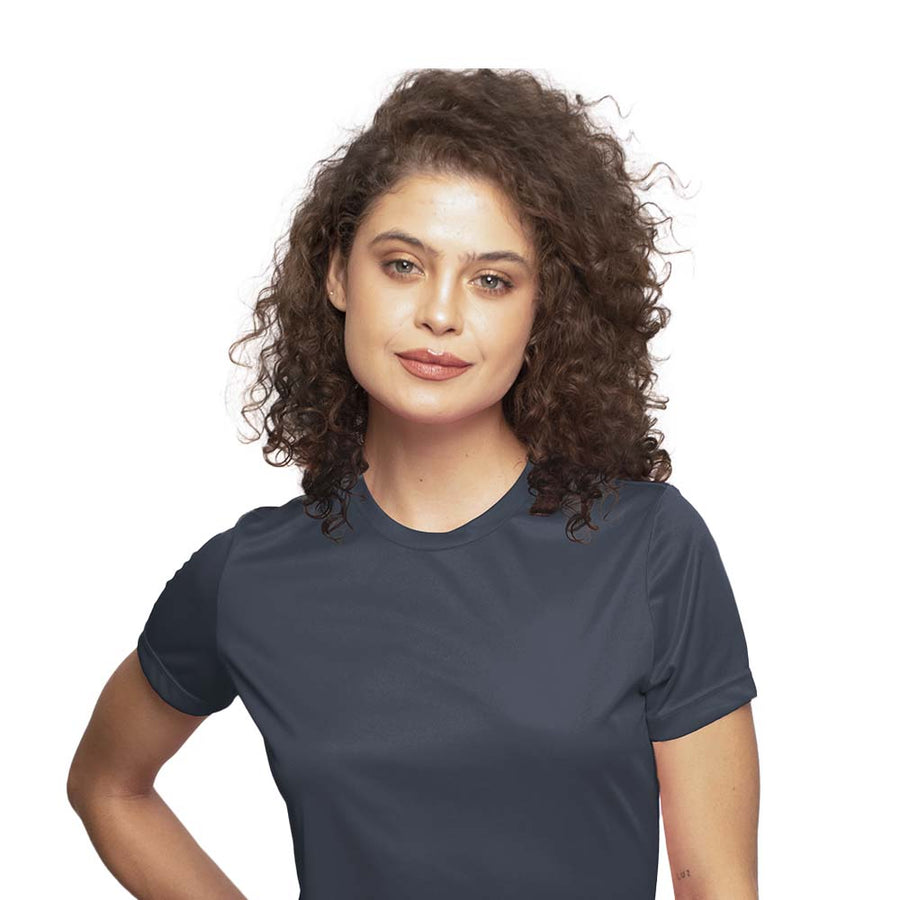 Playera Cuello Redondo – Dama – Manga Corta – Colores Básicos - Oxford 202