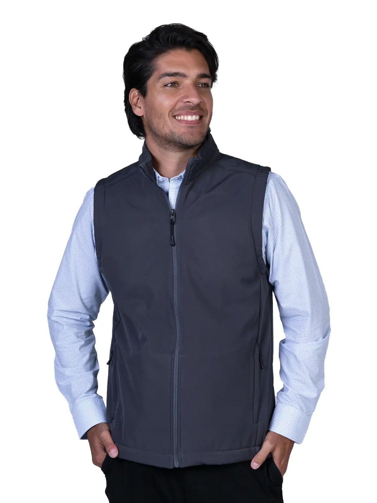 Chaleco Soft Shell – Caballero – Colores básicos – Oxford 202