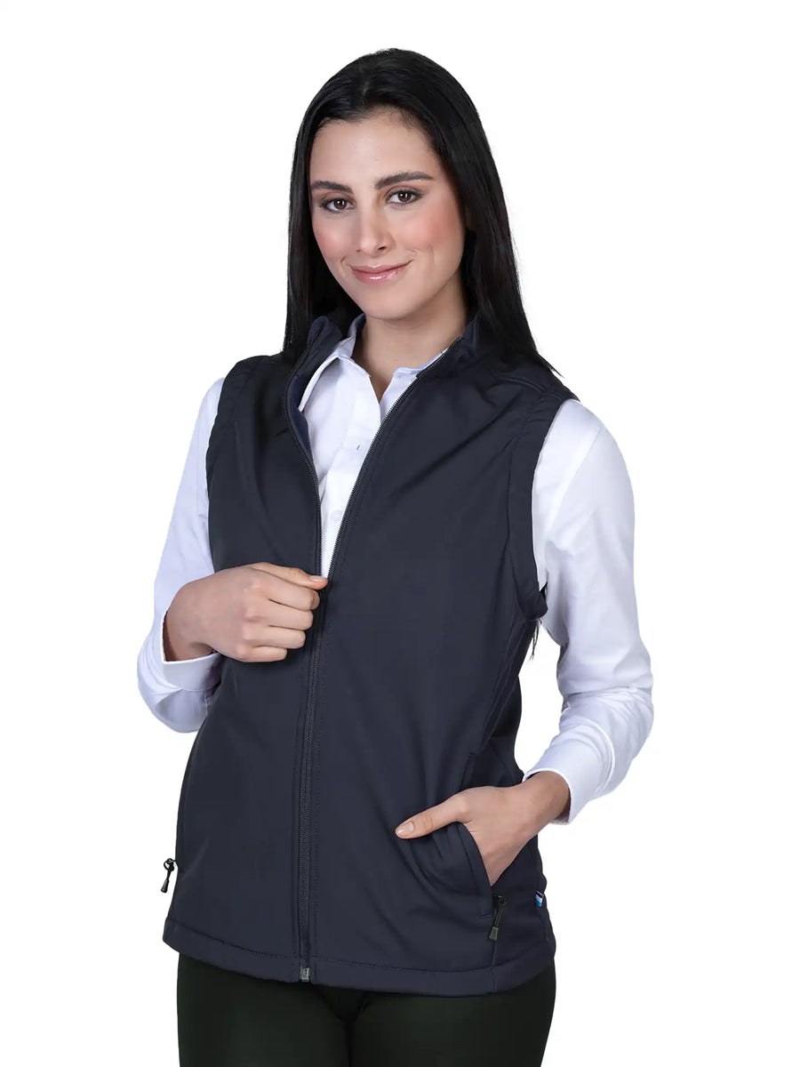 Chaleco Soft Shell – Dama – Colores básicos – Oxford 202