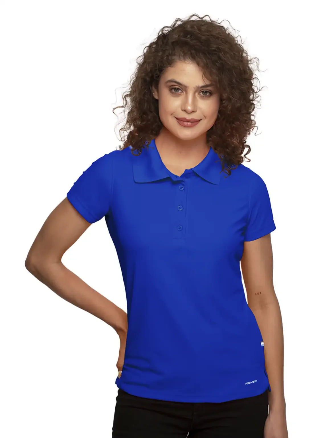 Playera Tipo Polo - Dama - Manga corta - Colores básicos - Rey 310