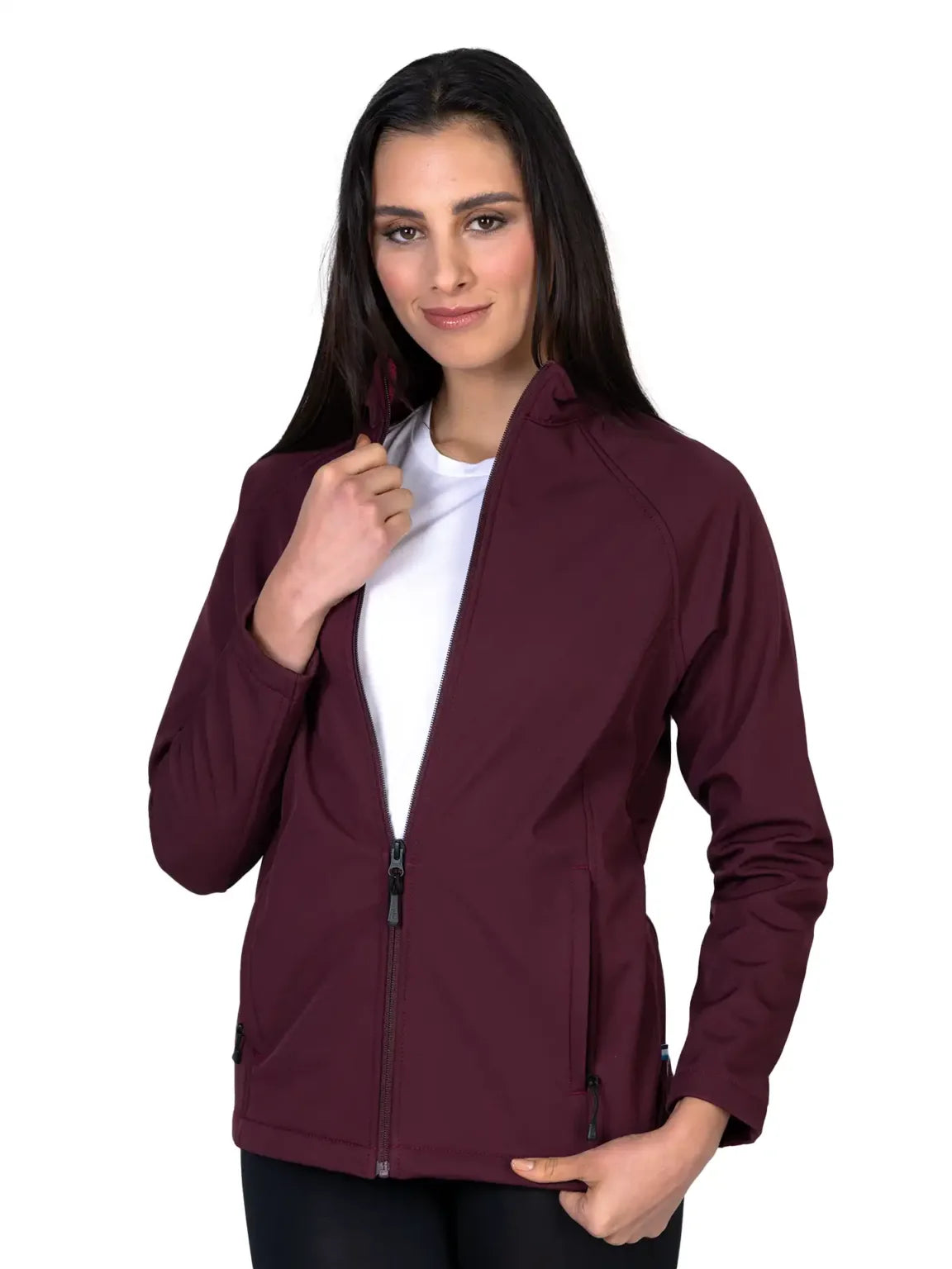 Chamarra Soft Shell - Dama - Colores básicos - Cherry 400