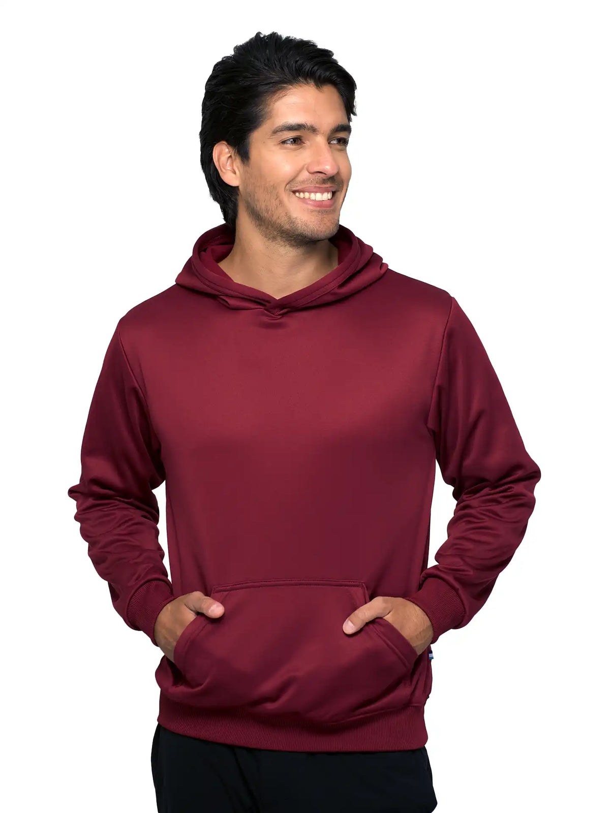 Hoodie – Unisex – Colores básicos – Vino 410